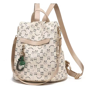 Sac à dos tendance coréen pour femme 2026, en cuir PU souple, polyvalent, avec fermeture éclair, idéal pour les étudiantes - Product Image 5