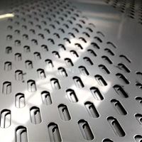 Filtre à trous ronds en acier inoxydable sur mesure, tamis, grille, plaque métallique perforée de précision industrielle