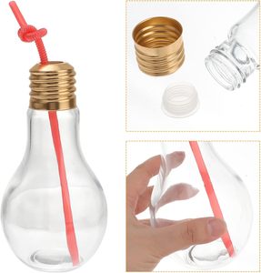 ถ้วยหลอดไฟ LED กระพริบขนาด500<span class=keywords><strong>มล</strong></span>. สำหรับเครื่องดื่มพร้อมหลอดและฝาปิดผนึกขวดหลอดไฟพลาสติกปากกว้าง - Product Image 4