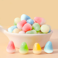 Fabrieksdirect knapperige schilvormige zachte gummy snoepjes met echt fruit sap OEM Private Label groothandel exporteur