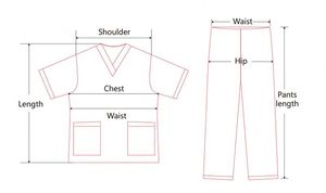 Uniformes Médicos para el Cuidado de la Salud, Traje Quirúrgico de Secado Rápido, Traje Quirúrgico No Tejido para Mujer - Product Image 6