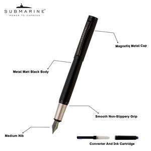 Pluma Estilográfica Clásica 915_FP_MatteBlack Diseñada para Brindar una Experiencia de Escritura Superior con Distribución de Tinta Uniforme y Cómoda - Product Image 6