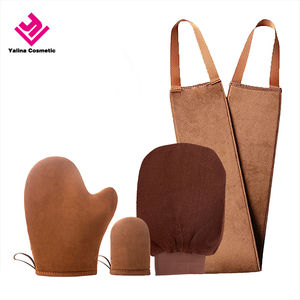 Applicateur de mitaines autobronzantes personnalisées Applicateur de mitaines autobronzantes avec pouce Gant de bronzage ultra doux - Product Image 1