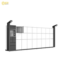 Casier automatique intelligent de location de consigne à bagages de gestion à distance de la plage Click and collect Locker