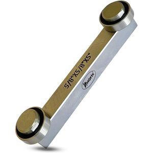 Outil de centrage de tour assorti 5/8 x 5/8 x 5 pouces, outil de redressage à rouleaux pour tours à outils - Product Image 1