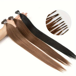 Extensions de cheveux russes vierges Remy pré-collées <span class=keywords><strong>Micro</strong></span> ITIP UTIP Nano Flat Keratin Style - Product Image 3