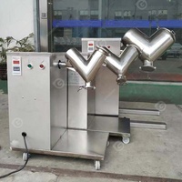 Agitateur forcé lait Vh8 Vh2 supplément Miniature acier granulateur sec détergent poudre mélangeur Mini Machine pour 20kg