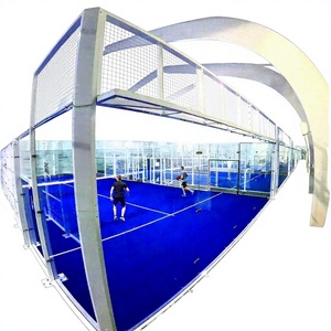 EXITO - Pista de Pádel Profesional para Exteriores, Diseño Panorámico, Estructura de Acero Galvanizado en Caliente Q235B, Vidrio de Seguridad - Product Image 2