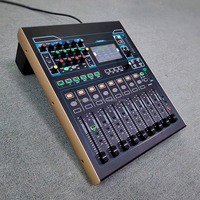 Mezclador de DJ Digital USB de 16 Canales con Pantalla Táctil para Sistemas IOS/Android/Windows/Linux, Construcción de Plástico, Grabador Incorporado, 4 Bandas
