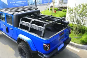 Off Road 4 X4 Aluminium legierung Cargo Überroll bügel Verstellbarer Pickup Universal Truck Bed Rack