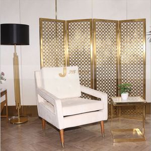 Customized High Quality Modern Stainless Steel Translucent Waterproof Partition <b>Wall</b> Villa <b>Screens</b> Room Dividers Movable - Product Image 5