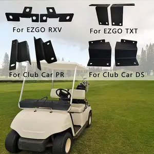 Kunden spezifisches Golf wagen zubehör Golf wagen Front Stahl korb für EZGO TXT & RXV, Club Car DS(2000-Up) & Präzedenzfall