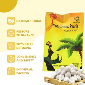 Chinaherbs Usine OEM/ODM Vente en gros 100% Herbes naturelles Perle de détox Yoni Soins féminins vaginaux Sans œstrogène Sans paraben - Product Image 5