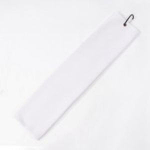 Serviette de golf légère tissée unie, haute absorption, séchage rapide, design portable avec logo brodé pour les voyages et le camping - Product Image 4