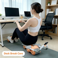 Rodillo Abdominal Ligero con Rebote Automático para Ejercicio Diario en Casa, Fitness y Deporte para Adultos, Hombres y Mujeres