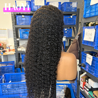 Perruques bouclées brésiliennes 100 % naturelles, cheveux humains vierges Remy non traités, avec dentelle frontale HD 13x4, pour la vente en gros