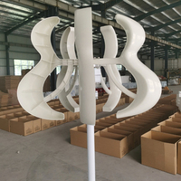 Meilleure vente 100W 200W 300W 500W personnalisation RV éolienne à axe vertical pour l'éclairage public de l'éolienne de type lanterne