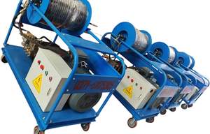 新しいタイプ50LPM 27HP圧力ウォータージェット下水排出および洗浄機 - Product Image 4