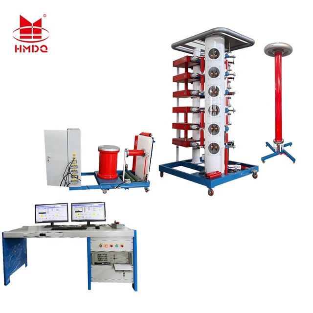 200kv 300kv 400kv 600kv 800kv Testing Equipment Impulse High Voltage Generator Hv Surge Generator Lightning Impulse Test Set