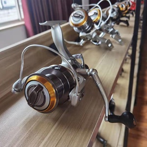 <strong>DB</strong> Plastic Body Metal Spool 5.2 Speed <strong>Ratio</strong> 3+1 Bearing Silver Spinning Reel - Product Image 5