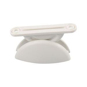 White RV <b>Door</b> <b>Catch</b> Set With Screws For Vehicle Interior Use - Product Image 3