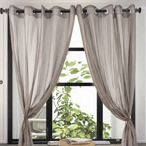 Cortinas de protección EMF 100% bloques de fibra de plata RF EMI 5G radiación térmica Blackout estilo moderno personalizable ojal superior - Product Image 6