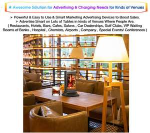 Pantalla Táctil LCD de 7 Pulgadas para Restaurantes y Bares, Soporte de Mesa Digital Android, Menú, Publicidad - Product Image 3