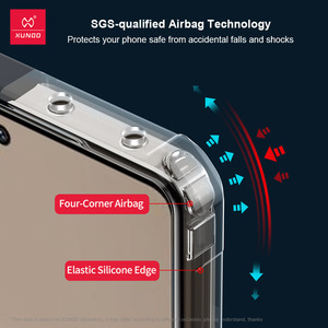 <span class=keywords><strong>XUNDD</strong></span> สำหรับ infinix Note 50 Pro + 50X/ร้อน50/สำหรับ tecno camon 40 pro/ 40 PREMIER back เคสใสกันกระแทก PC + TPU - Product Image 3