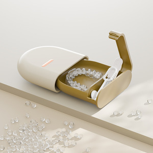 Estuche Portátil al por Mayor para Retenedores Dentales, Caja para Guardar Dentaduras Postizas, Alineadores y Brackets de Ortodoncia - Product Image 3