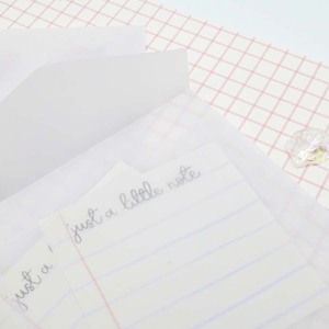 Tarjetas de invitación de papel glassine personalizadas al por mayor, sobre de papel pergamino vitela translúcido - Product Image 3