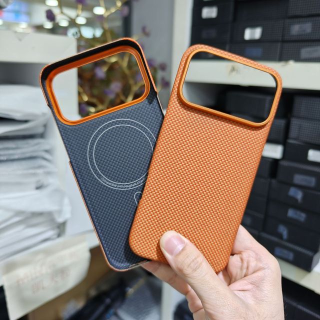 For 17ProMax Ultra-Thin for Aramid Phone Case  360 Protection High-End Magnetic Attraction
