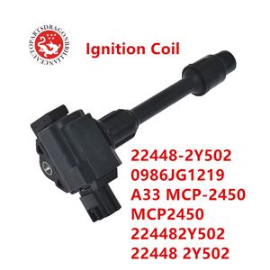 Bobina de encendido OEM <span class=keywords><strong>22448</strong></span>-2Y502 0986JG1219 A33 2017 MCP2450 224482Y502 <span class=keywords><strong>22448</strong></span> 2Y502 para Nissan Maxima Sentra para Infiniti I30 - Product Image 2
