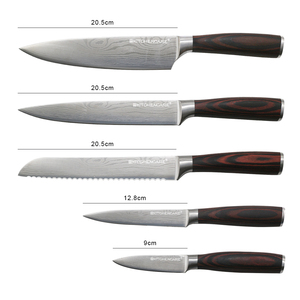 KITCHENCARE 2025 Trending Professional Messer Wood Chef <span class=keywords><strong>Knife</strong></span> Cuchillo de cocina muy afilado 1 Juego para todo tipo de carne - Product Image 4