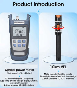 Medidor de potencia óptica para uso FTTX Probador de <span class=keywords><strong>amperios</strong></span> de voltaje de vatios multifuncional de alta precisión - Product Image 4
