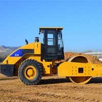 Compacteur de sol de haute qualité 18 tonnes SEM518 129KW, rouleau compresseur vibrant à tambour unique en stock