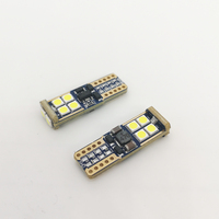 Ampoule LED T10 W5W, puce 3030, 6500K, éclairage intérieur de voiture, plaque d'immatriculation, tableau de bord, lampe intérieure automobile
