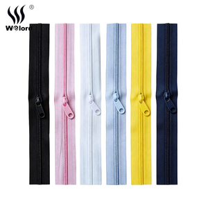 Nuova <span class=keywords><strong>Cerniera</strong></span> Colorata Leggera con Zip Apribile, Accessori Personalizzabili per Abbigliamento - Product Image 1