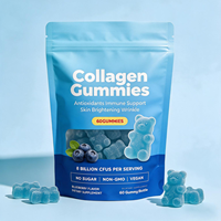 Gummies d'ashwagandha riches en glucides pour la beauté de la peau, des cheveux et des ongles, antioxydant, soutien anti-âge, compléments à base de plantes, OEM ODM Marque Privée