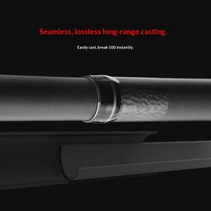 <span class=keywords><strong>Canne</strong></span> à pêche télescopique puissante et robuste pour lancer longue distance, action rapide, en carbone haute performance, avec revêtement X, pour la pêche en mer, en eau salée, sur la plage et en surfcasting. - Product Image 6
