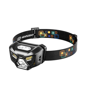 High Power Base Rechargeable 3 Watt Mini <b>Motion</b> <b>Sensor</b> <b>LED</b> Headlamp with Outdoor Camping & Hiking <b>Light</b> - Product Image 1