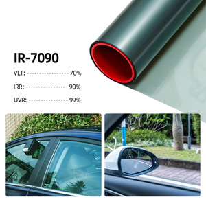 1.52*30M 100% Uv Blok <span class=keywords><strong>Anti-Glare</strong></span> Bespaar Energie Vlt 70% Ir Cut 90% Nano Keramische Auto vensterglas <span class=keywords><strong>Film</strong></span> Ir7090 - Product Image 3