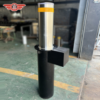 Poteau de sécurité motorisé à batterie avec service de personnalisation du logo pour barrière d'entrée de voie de circulation