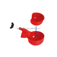 Nouveau Design Facile Amovible et Nettoyable Automatique Poulet Buveur Tasses Avec Insert Tasse Pour Poulets Potable L'eau PH-255
