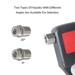 NEOBRISKEN - Pistola de Agua a Presión Industrial de 7250 PSI con 5 Boquillas de Conexión Rápida, Modelo N750, Tamaño de Boquilla de 1/2 pulgada, N750 N750 - Product Image 5