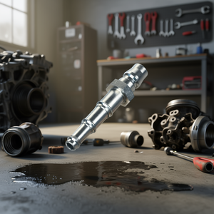 Adaptador de Fluido de Transmisión FG 193 R15, Conector de Manguera Metálica - Product Image 3