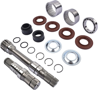 Kit d'arbre intérieur intermédiaire d'essieu différentiel avant droit compatible avec Dodge Ram 1500 2012-2021 Remplacer 68257421AF