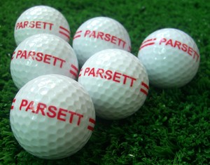 Parsett Manufacturer Customized Logo 1 2 Piece Practice Range <strong>Golf</strong> <strong>Ball</strong> - Product Image 1