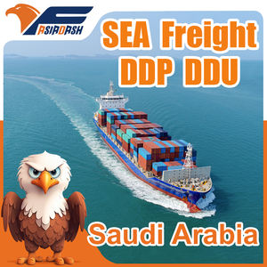 TOP1 FBA AMZ servizio porta a porta DDP spedizioniere mare cina spedizioniere costo per Saudi Arabia UAE Oman Bahrain <span class=keywords><strong>Qatar</strong></span> <span class=keywords><strong>LCL</strong></span> servizio di logistica - Product Image 2