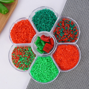 ของเล่นอาหารจิ๋ว: แหวนพริก, แหวนต้นหอมจำลอง, พริกป่น, อุปกรณ์ตกแต่งอาหารจำลองสำหรับครัวขนาดเล็ก DIY - Product Image 4