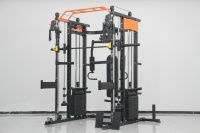 Rack de musculation multifonctionnel personnalisé, machine Smith pour entraînement de squat, équipement de fitness pour la maison